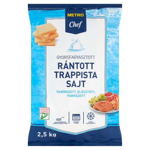 Metro Chef Rántott trappista sajt 2,5kg